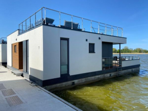 Hausboot Floating Haus Ankerplatz 7 in Ribnitz-Damgarten, Ribnitz-Damgarten